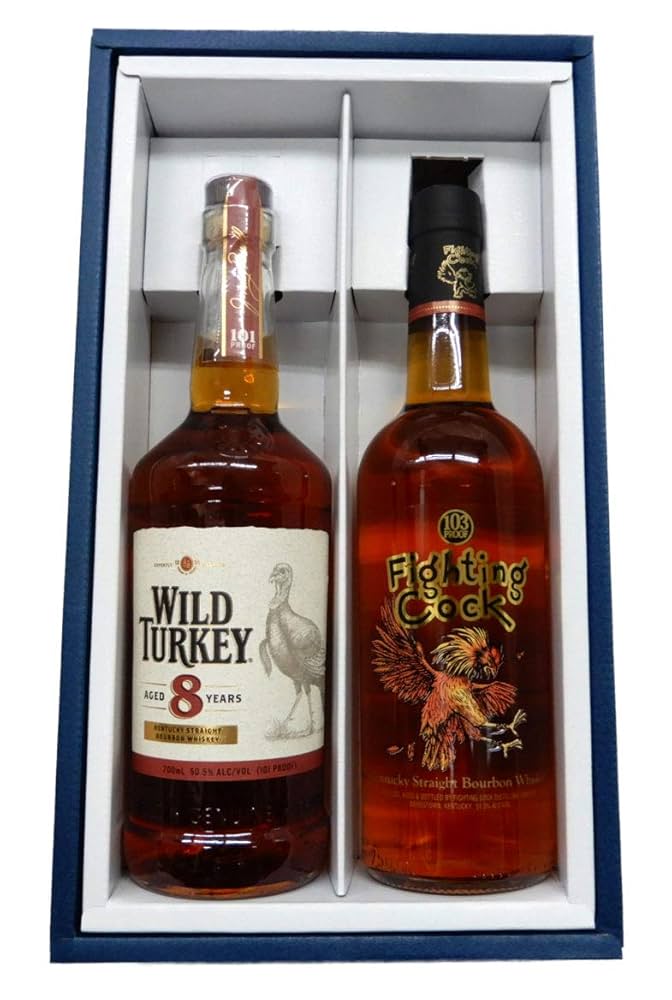 【未開栓】 WILD TURKEY 8年 2本セット ウイスキー ワイルドターキー 8年 ウイスキー 750ml 2本セット 箱付き 未開栓 酒